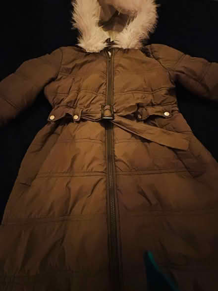 Photo of free Khaki puffa coat size 10-12 (High Wycombe HP10) #3