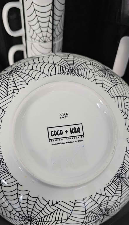 Photo of free Large ceramic spiderweb bowl (Edinburgh EH7) #3