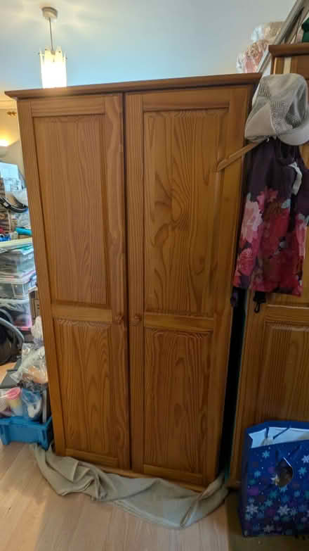 Photo of free 1 pine double wardrobe (South reading RG2) #1