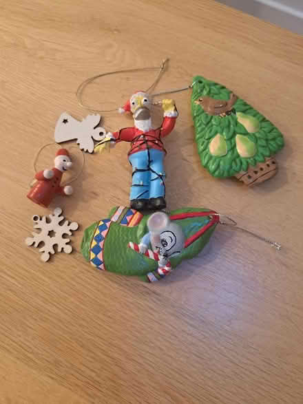 Photo of free Christmas Tree Decorations (Woodley RG5) #1