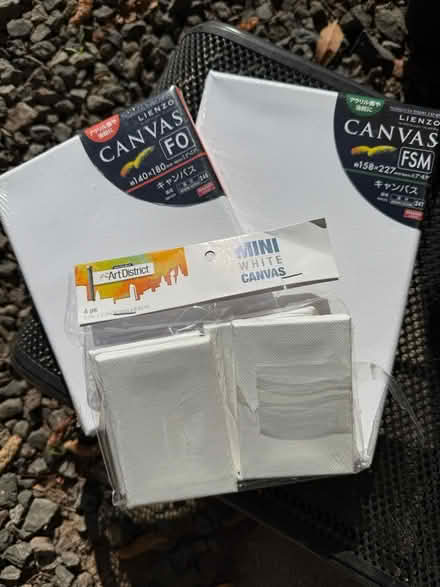 Photo of free Mini Art Canvases (North West Petaluma) #1
