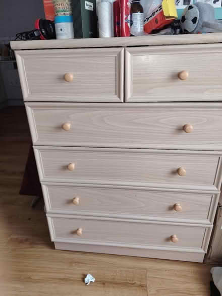 Photo of free Chest of drawers & IKEA Single bed (GL1) #1