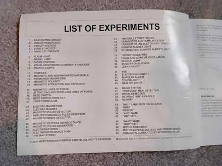 Photo of free Electronics set (Moreton Hall BSE) #2