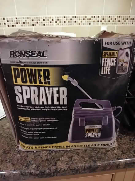 Photo of free Ronseal Fence power sprayer (PO14 Fareham) #2