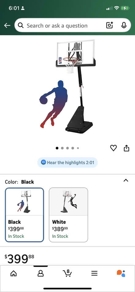 Photo of free basketball hoop (Dublin) #1