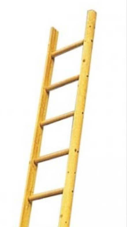 Photo of Old wooden ladder (Hackney Downs E8) #1