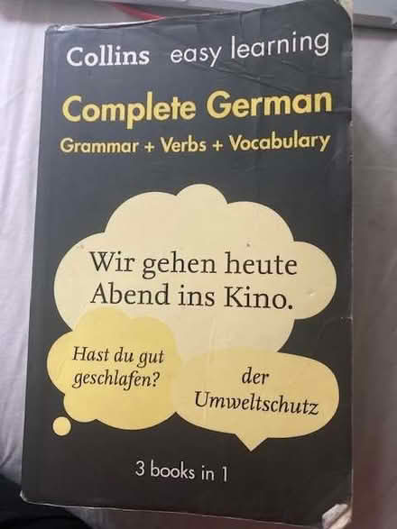 Photo of free German grammar, verbs, vocabulary (Lewes BN7) #1