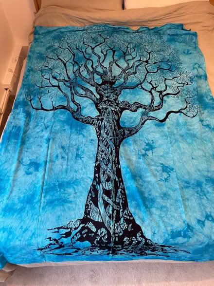 Photo of free Tree pattern throw (SW17 8JA) #1