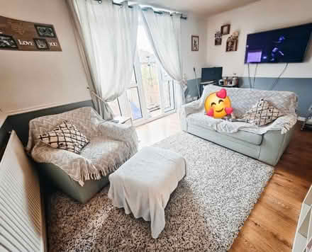 Photo of free 2 seater Sofa bed & armchair (Hanworth TW13) #1