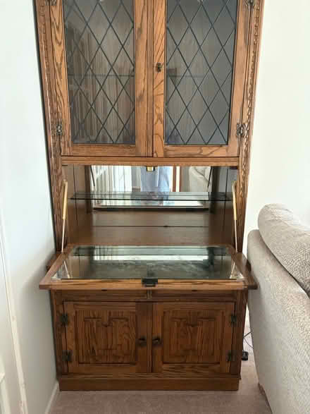 Photo of free Drinks cabinet dresser sideboard (Tangmere) #2