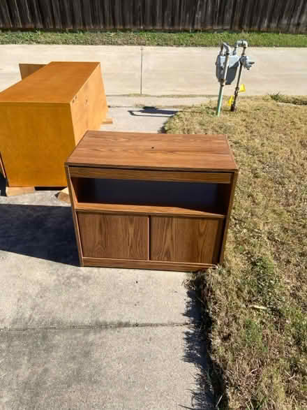 Photo of free TV/ microwave cart (West Allen) #1