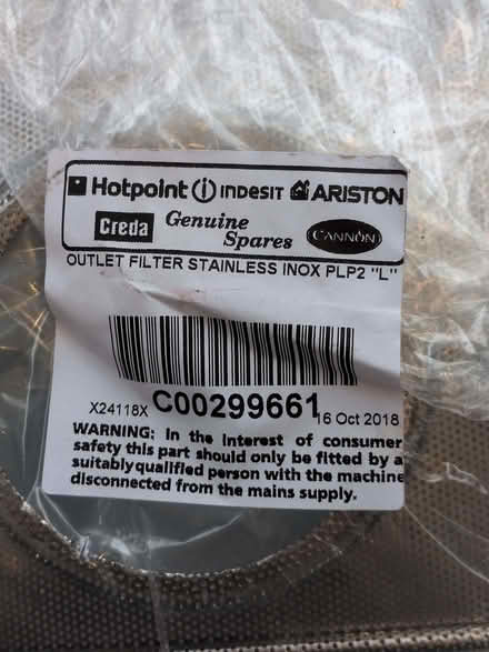 Photo of free Dishwasher Parts (Felixstowe IP11) #2