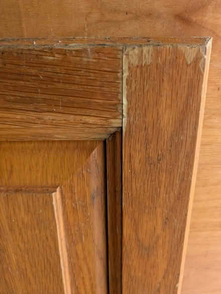 Photo of free Old wood kitchen doors (Oakwood, LS8) #1