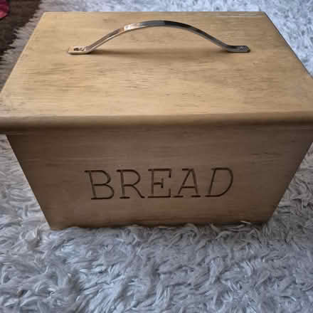 Photo of free Wooden breadbin (Leigh Park PO9) #1