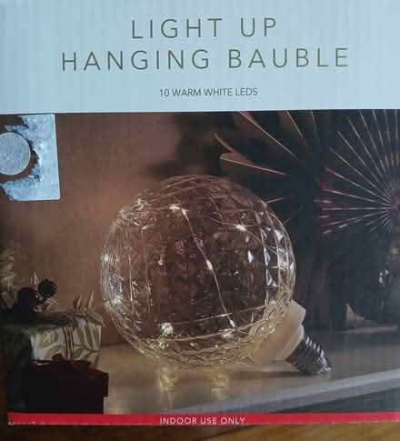 Photo of free Light up hanging bauble (Wallisdown BH12) #1