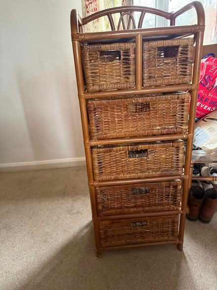 Photo of free Wicker chest (Carlisle CA3) #1