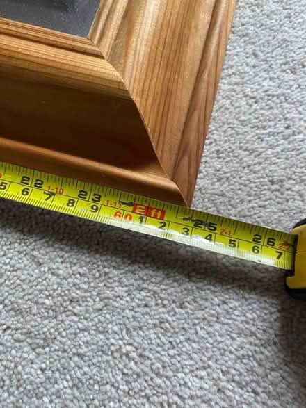 Photo of free Pine mirror (Cheltenham) #3