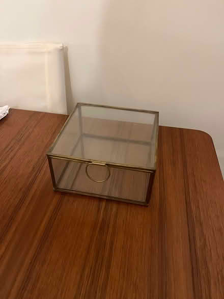 Photo of free Clear storage box - dimensions 16x16x8 (Barons Court W14) #1