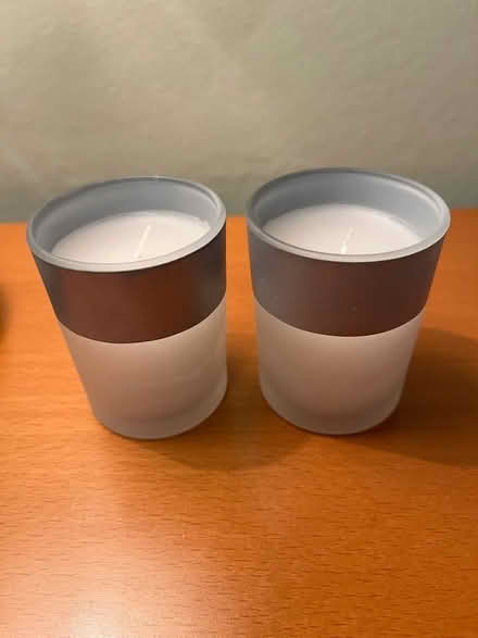 Photo of free Two new candles in glass holders (Odd Down) #1