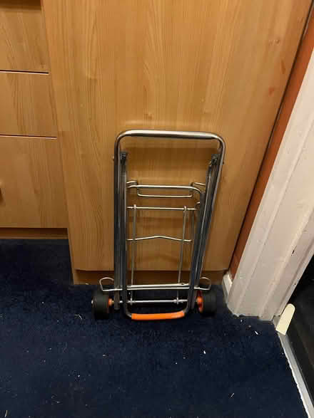 Photo of free Fold up luggage trolley (Woodley RG5) #1