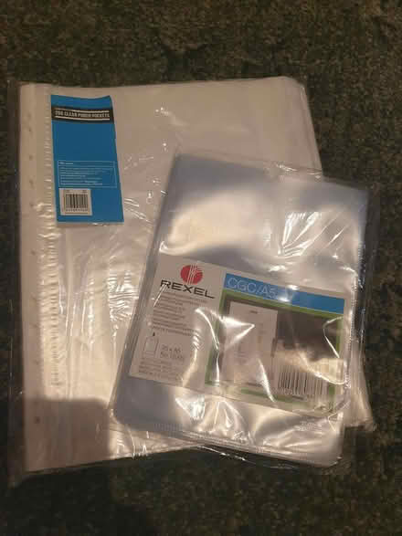 Photo of free New punch pockets + card holders (Woodside WD25) #1