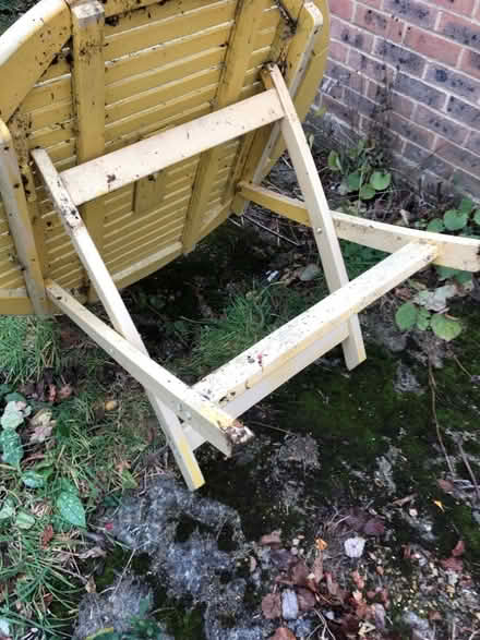 Photo of free Garden table (GU14) #3