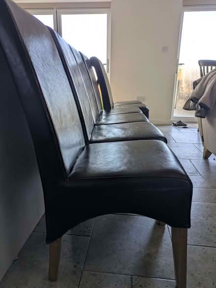 Photo of free Six dining chairs (Painswick GL6) #2
