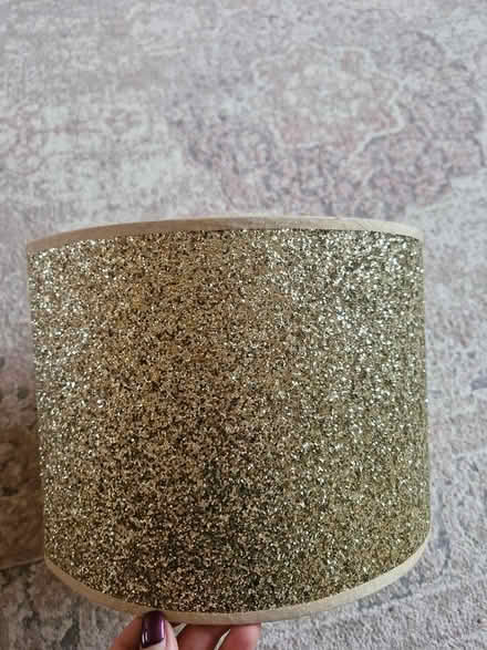 Photo of free Gold sparkly lampshade (Mickleover DE3, Derby) #1