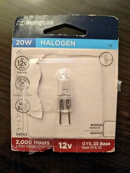 Photo of free 20W Halogen Bulb (East Village) #1