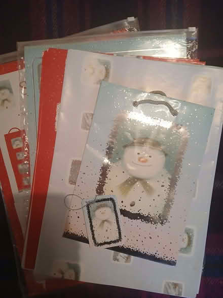 Photo of free Assorted gift wrap, bags, tags and Christmas window stickers (Willington DL15) #4