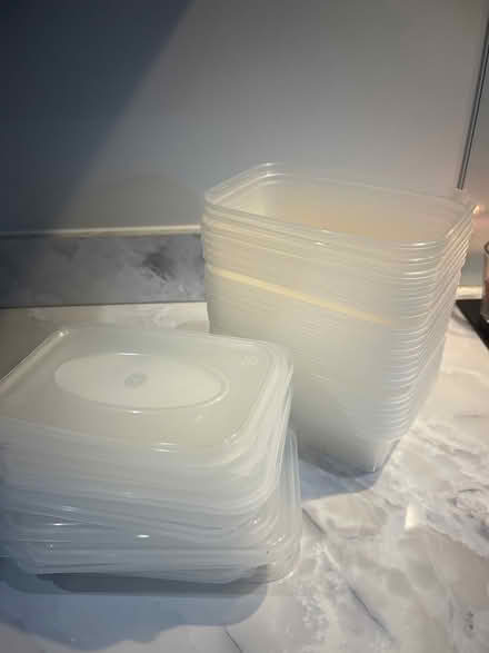 Photo of free 20X food containers & lids (Kempston) #1