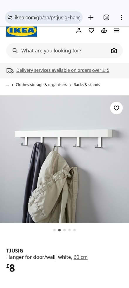 Photo of free IKEA wall hanger (Moreton Hall BSE) #1