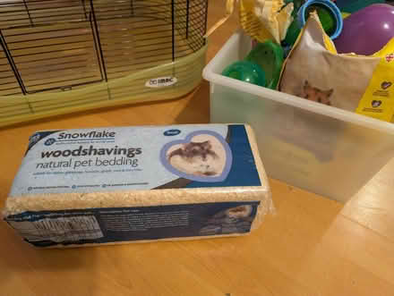 Photo of free Hamster cage with food etc (SS3 Shoeburyness) #2