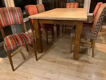 Photo of free Dining/Kitchen Table & Chairs (Near Blarney, Co. Cork.) #2
