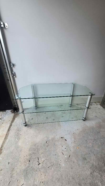 Photo of free Glass TV stand (Monton M30) #1