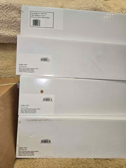 Photo of free Toner cartridges OKI 9600 (West Haddon NN6) #3