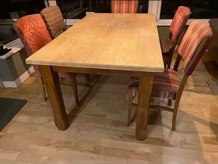 Photo of free Dining/Kitchen Table & Chairs (Near Blarney, Co. Cork.) #3