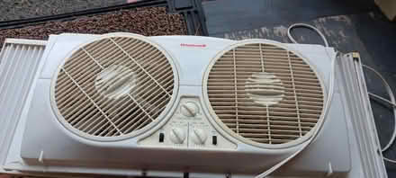 Photo of free Window fan with one fan working (Maple Leaf) #1