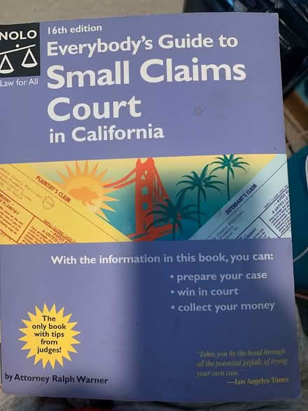Photo of free 2006 issue! Guide 2 small claims (Emeryville) #1