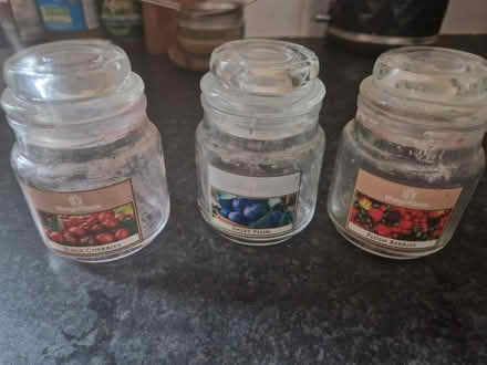 Photo of free 3 mini empty candle jars (N15 Seven Sisters) #1