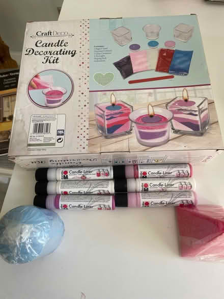 Photo of free Candle decorating craft items (Longbarn WA2) #1