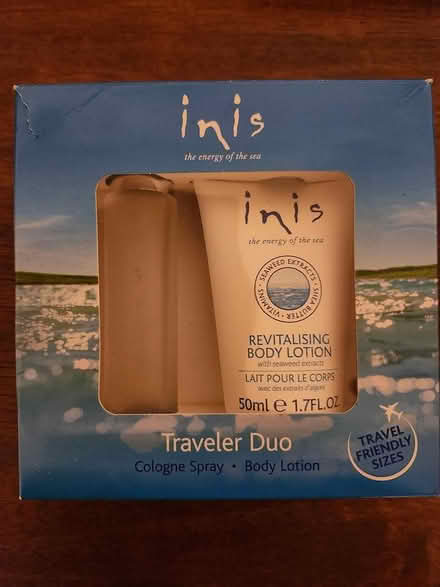 Photo of free Inis Cologne Spray & Body Lotion (SE Washington DC) #1