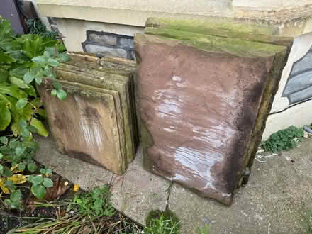 Photo of free Stone paving slabs (City of Bristol BS6) #2