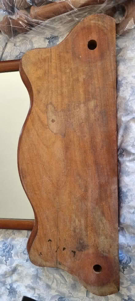 Photo of free Mahogany framed mirror (Central Lancaster LA1) #2