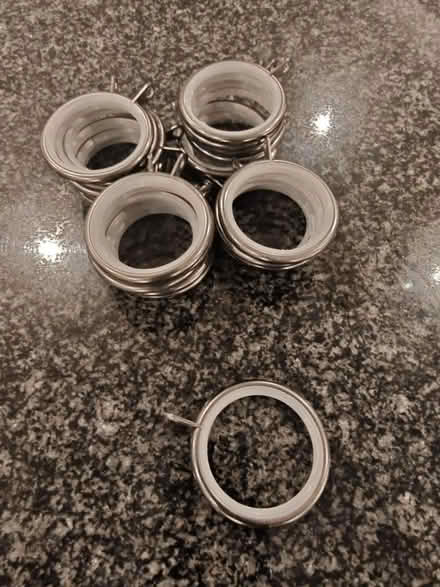 Photo of free Curtain rings (Wheathampstead AL4) #1