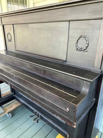 Photo of free Antique Cabinet Grand Piano (West Ashevillle, NC) #2