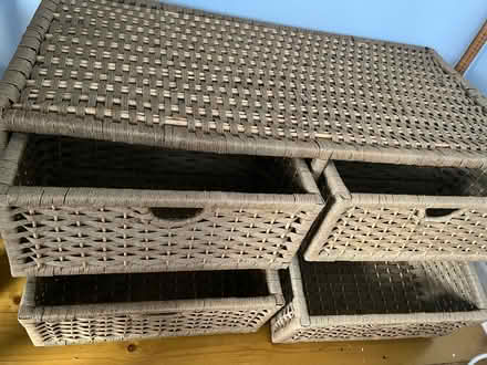 Photo of free Wicker Storage Unit (CT5) #1