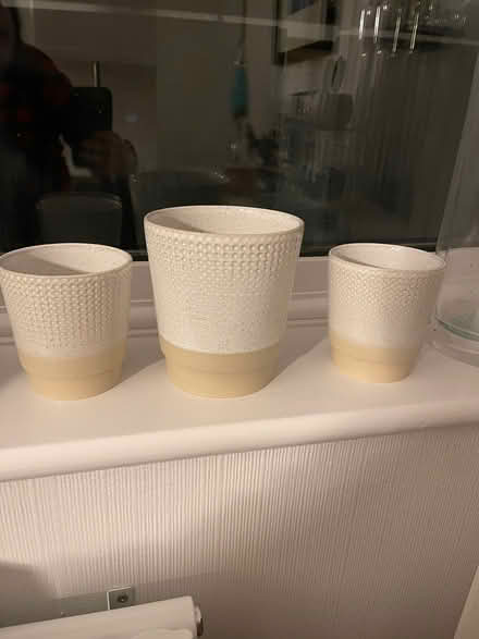 Photo of free 3 flower pots (Burgess Hill RH15) #1