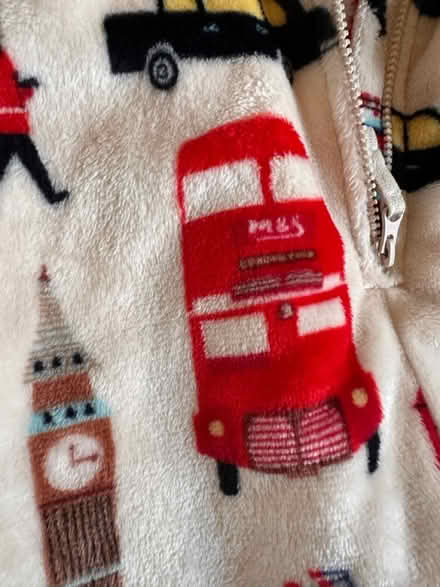 Photo of free M&S fleecy onesie - London theme (Carnforth LA5) #2