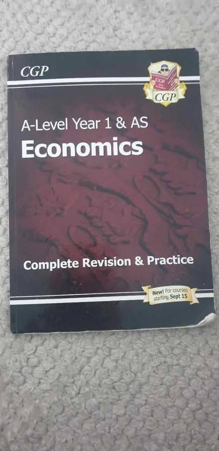 Photo of free A level Economics revision guide (NN7 weedon) #1